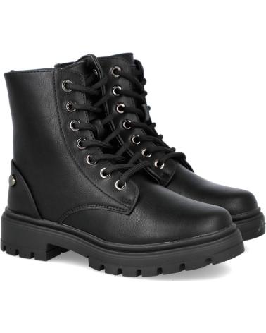 XTI BOTAS EN PARA NINAS NEGRO