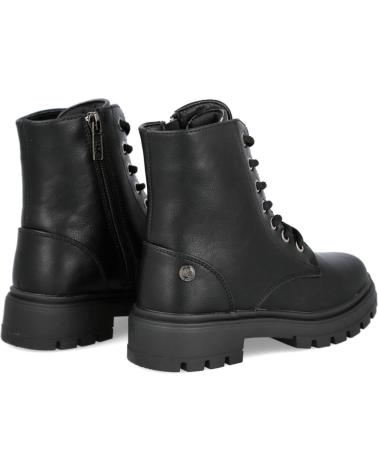 XTI BOTAS EN PARA NINAS NEGRO