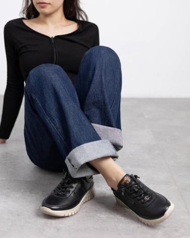 SAPATILHAS CARMELA 162525 PRETAS NEGRO