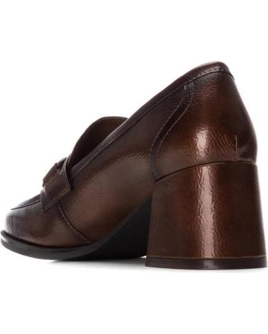 CARMELA 162536 TAUPE HEELED LOAFERS TAUPE