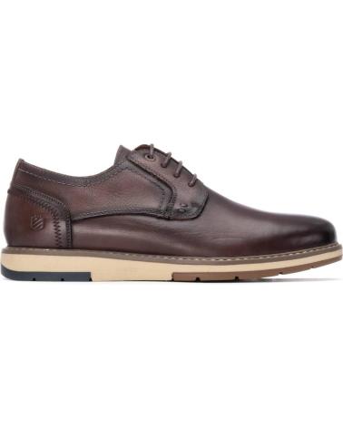 CHAUSSURE CARMELA 162678 MARRON À LACETS EN CUIR MARRON