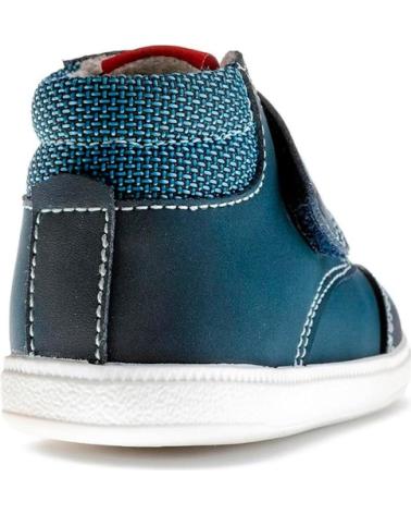 BOTITA BAREFOOT PABLOSKY CON VELCROS AZUL AZUL