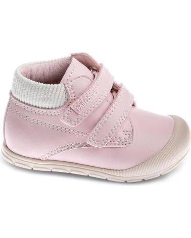 BOTITA PABLOSKY BAREFOOT CON VELCROS ROSA ROSA