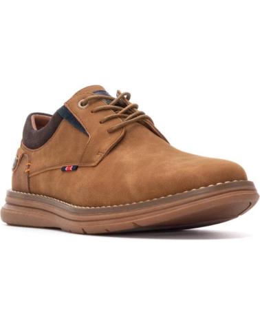 REFRESH 172873 CAMEL - LÄSSIGE SCHNÜRSCHUHE CAMEL