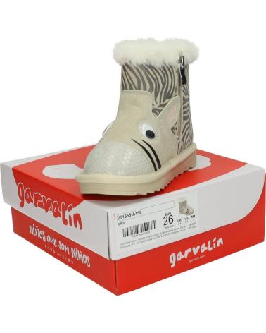 GARVALIN BOTAS PARA CHICA WATERPROOF 251555 CEBRA GRISA156