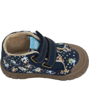 STIVALI GARVALÍN 251858G CON DOPPIO VELCRO STAMPA MARINA AZLMRN