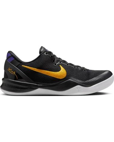 NIKE ZOOM KOBE 8 PROTRO LAKERS BLACK CASUAL SNEAKER NEW
