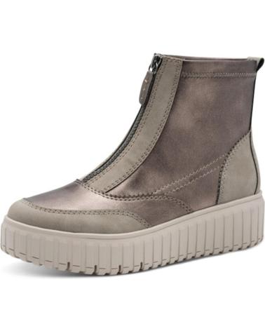 JANA 25468 STIVALETTO VEGANO CON CERNIERA FRONTALE GRIGIA GRIS
