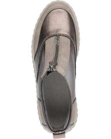 JANA 25468 STIVALETTO VEGANO CON CERNIERA FRONTALE GRIGIA GRIS