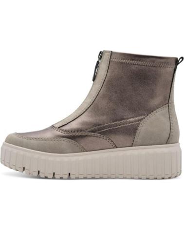 JANA 25468 STIVALETTO VEGANO CON CERNIERA FRONTALE GRIGIA GRIS