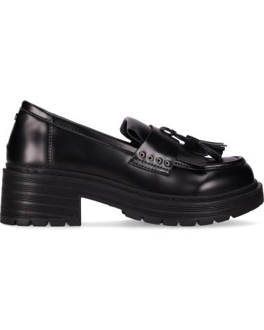 CHIKA10 DALLAS 11 SCHWARZE LOAFER MIT PROFILSOHLE NEGRO-BLACK