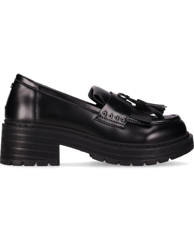 CHIKA10 DALLAS 11 SCHWARZE LOAFER MIT PROFILSOHLE NEGRO-BLACK