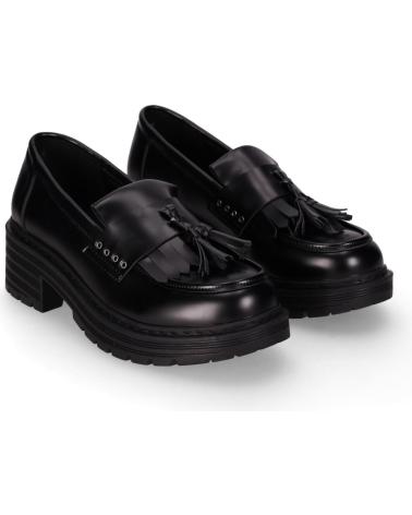 CHIKA10 DALLAS 11 SCHWARZE LOAFER MIT PROFILSOHLE NEGRO-BLACK