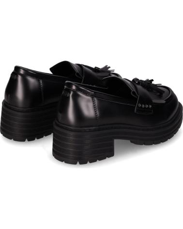 CHIKA10 DALLAS 11 SCHWARZE LOAFER MIT PROFILSOHLE NEGRO-BLACK