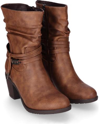 STIVALETTI CHIKA10 KURAZO 41 MARRONE CUOIO CUERO-LG BROWN