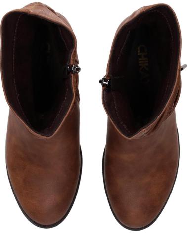 STIVALETTI CHIKA10 KURAZO 41 MARRONE CUOIO CUERO-LG BROWN