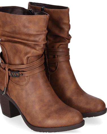 STIVALETTI CHIKA10 KURAZO 41 MARRONE CUOIO CUERO-LG BROWN