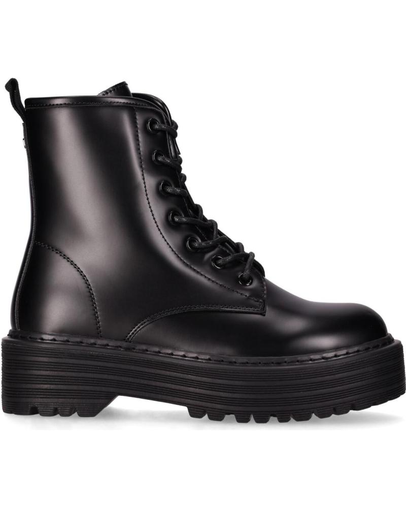 STIVALI CHIKA10 ORLANDO 01FR NERI STILE COMBAT CON ROBUSTA ZEPPA NEGRO-BLACK