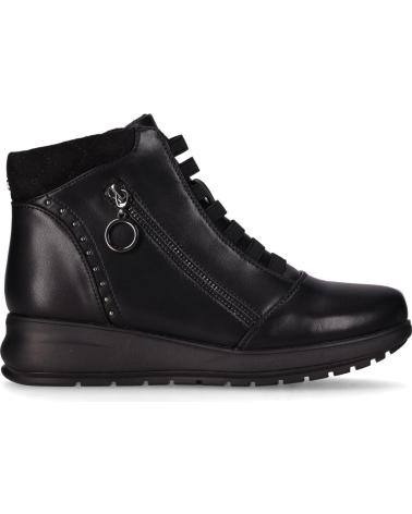 CHIKA10 BOTIN CON CREMALLERA PARA MUJER ESTEPA 16 COLOR NEGRO
