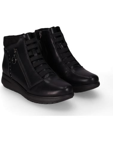 CHIKA10 BOTIN CON CREMALLERA PARA MUJER ESTEPA 16 COLOR NEGRO