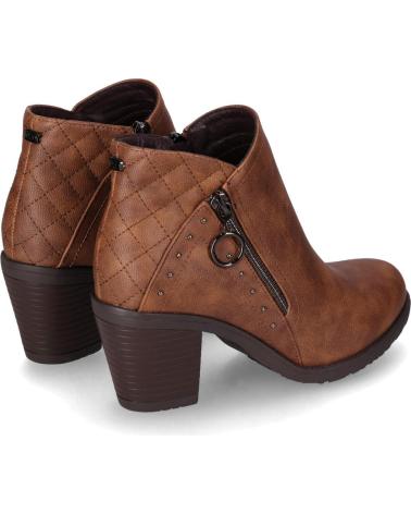 BOTIM CHIKA10 KURAZO 40 EM COURO MARROM CLARO CUERO-LG BROWN