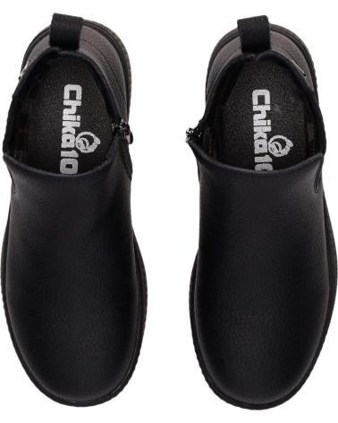 CHIKA10 MOUNTY 04 BLACK CHELSEA BOOTS NEGRO-BLACK