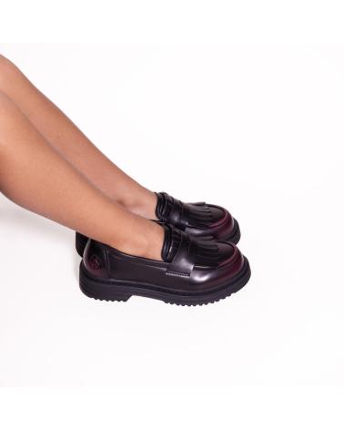 CHIKA10 HOLANDA 25 - MOCASINES VINO CON BORLAS VINO-WINE