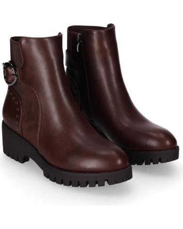 STIVALETTI CHIKA10 CARNAVALES 12 MARRONI CON FIBBIA DECORATIVA MARRON-BROWN