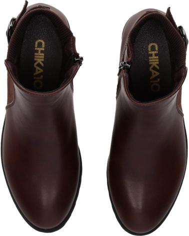 STIVALETTI CHIKA10 CARNAVALES 12 MARRONI CON FIBBIA DECORATIVA MARRON-BROWN