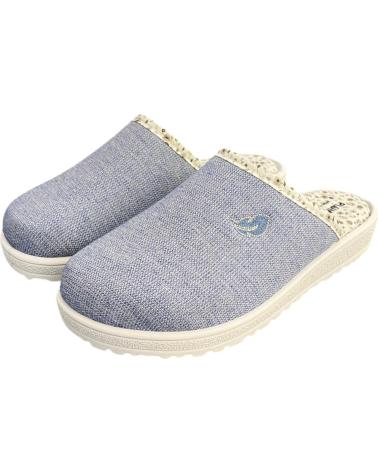 ROAL PLUMAFLEX HOME SLIPPERS 80050 JEANS BLUE AZUL