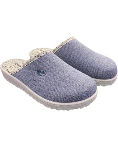 ROAL PLUMAFLEX HOME SLIPPERS 80050 JEANS BLUE AZUL