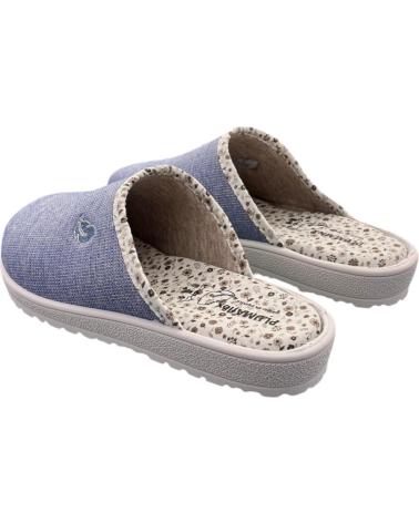 ROAL PLUMAFLEX HOME SLIPPERS 80050 JEANS BLUE AZUL