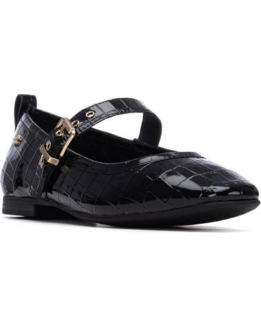 CARMELA 162562 SCHWARZ LACK MIT GOLDENER SCHNALLE NEGRO