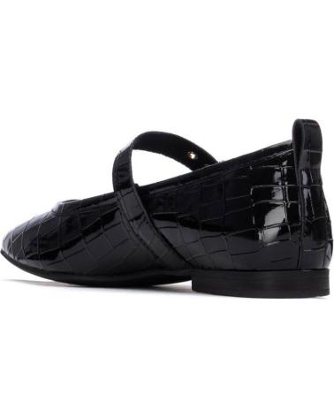 CARMELA 162562 SCHWARZ LACK MIT GOLDENER SCHNALLE NEGRO