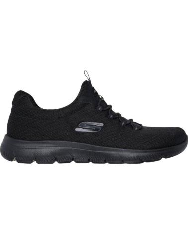 SKECHERS - ZAPATILLAS NEGRAS PARA MUJER - SUMMITS NEGRO