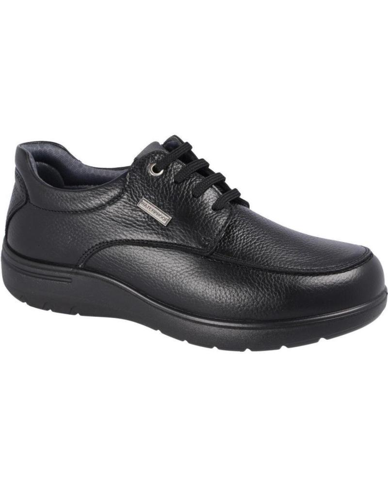 LUISETTI BLUCHER COMFORT WATERPROOF 31002ST-W BLACK NEGRO