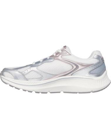 SKECHERS SNEAKERS MUJER GO RUN CONSISTENT 2 0 - VOLT BLANCO-PLATA
