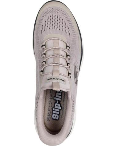 SKECHERS SLIP-INS SUMMITS TAUPE SNEAKERS FOR MEN MARRóN