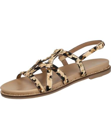 L&R SHOES CARMELA 162392 SANDALIAS PLANAS MUJER LEOPARDO