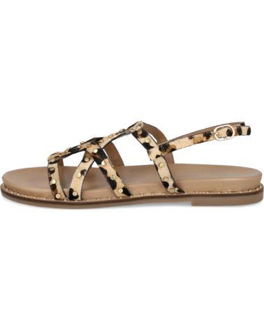 L&R SHOES CARMELA 162392 SANDALIAS PLANAS MUJER LEOPARDO