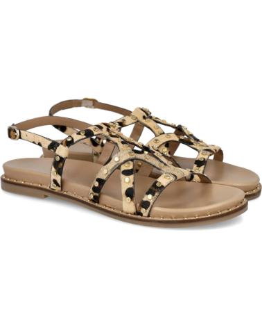 L&R SHOES CARMELA 162392 SANDALIAS PLANAS MUJER LEOPARDO
