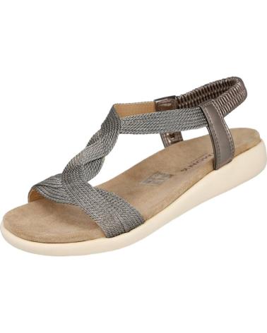 L&R SHOES ETIKA 41001 ARMONY SANDALES PLATES PLOMB PLOMO