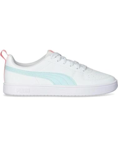 PUMA ZAPATILLAS RICKIE JR BLANCO VERDE MODELO 384311-42 BLANCO