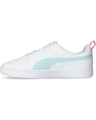 SNEAKERS PUMA RICKIE JR BIANCO VERDE MODELLO 384311-42 BLANCO