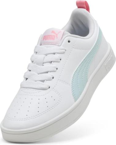SNEAKERS PUMA RICKIE JR BIANCO VERDE MODELLO 384311-42 BLANCO