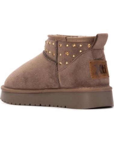 XTI CASUAL ANKLE BOOT WITH STUDS 144603 BROWN MARRóN