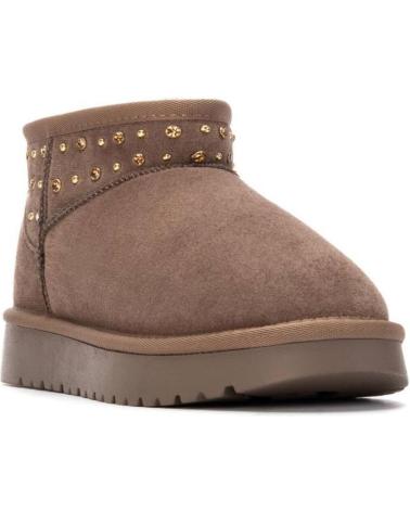 XTI 144603 CASUAL ANKLE BOOT WITH STUDS TAUPE MORADO