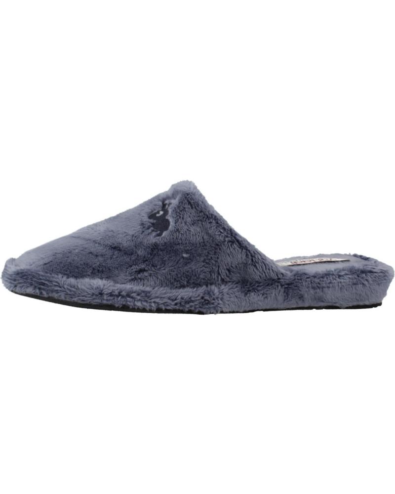 ZAPATILLAS DE CASA VUL-LADI MODELO 8800 123 - AZUL CENIZA CENIZA