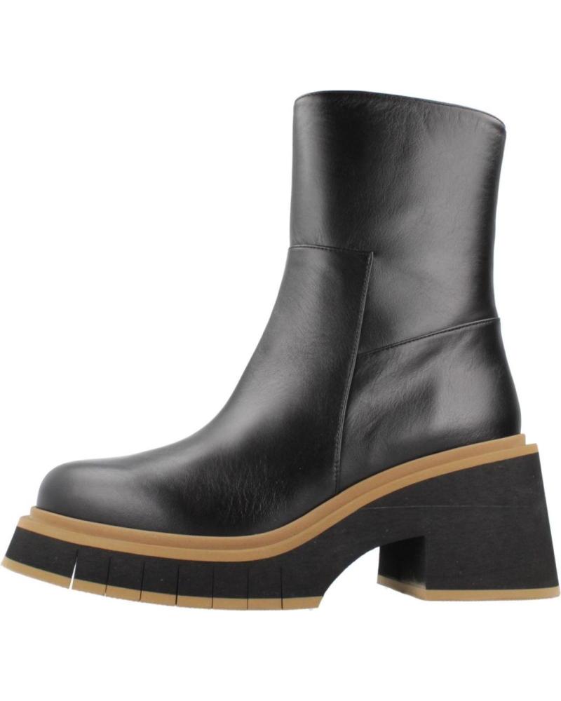 PALOMA BARCELÓ IDA BLACK BOOTS WITH PLATFORM AND BLOCK HEEL BLACK