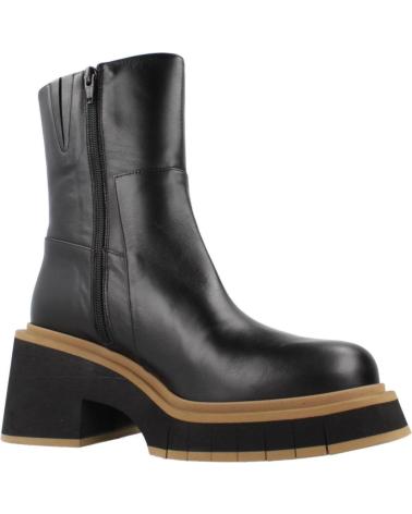 PALOMA BARCELÓ IDA BLACK BOOTS WITH PLATFORM AND BLOCK HEEL BLACK